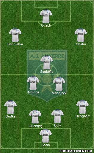 A.J. Auxerre Formation 2012