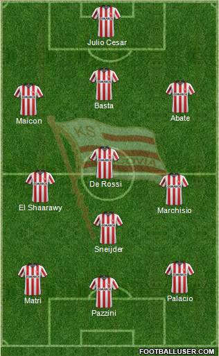 Cracovia Krakow Formation 2012