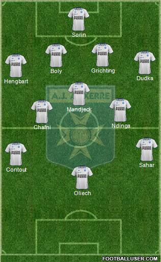 A.J. Auxerre Formation 2012