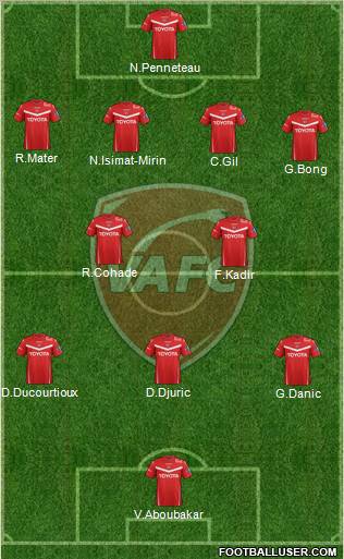 Valenciennes Football Club Formation 2012