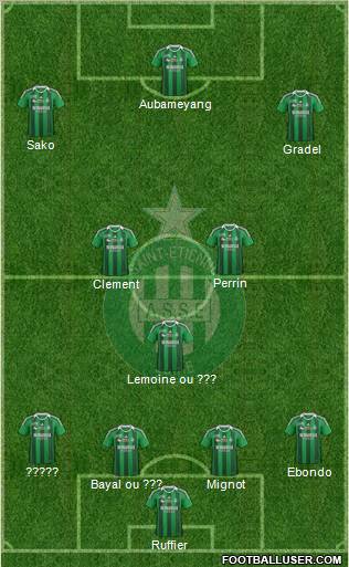 A.S. Saint-Etienne Formation 2012