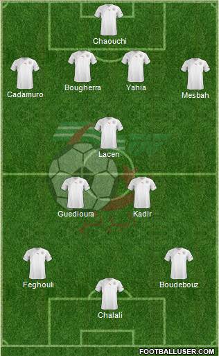 Algeria Formation 2012