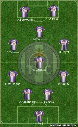 Toulouse Football Club Formation 2012