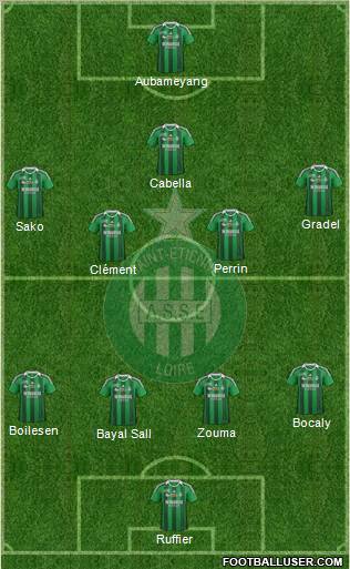 A.S. Saint-Etienne Formation 2012