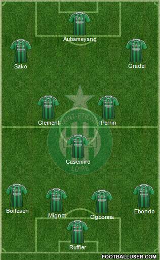 A.S. Saint-Etienne Formation 2012