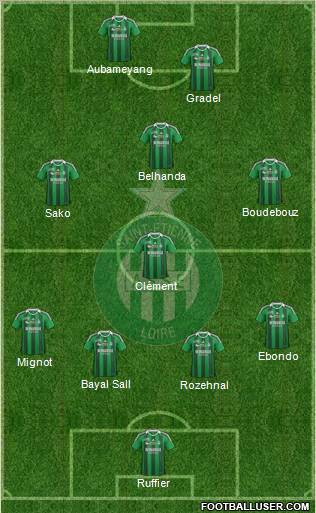 A.S. Saint-Etienne Formation 2012