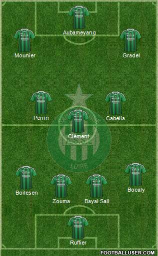 A.S. Saint-Etienne Formation 2012