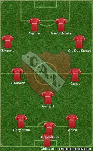 Independiente Formation 2012