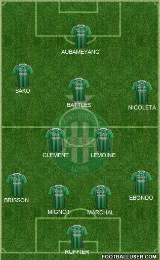 A.S. Saint-Etienne Formation 2012