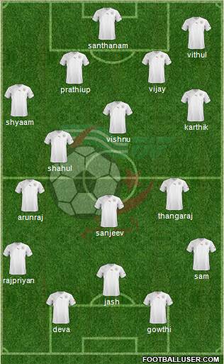 Algeria Formation 2012