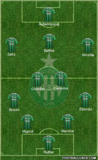 A.S. Saint-Etienne Formation 2012