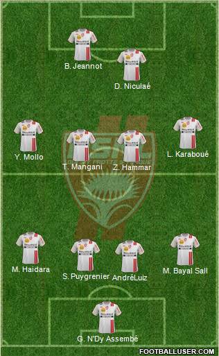 A.S. Nancy Lorraine Formation 2012