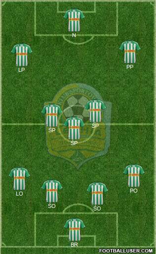 Lechia Gdansk Formation 2012