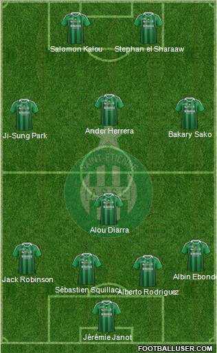 A.S. Saint-Etienne Formation 2012