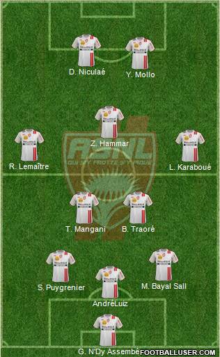 A.S. Nancy Lorraine Formation 2012