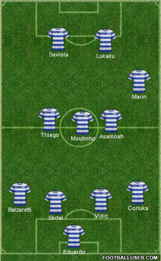 Queens Park Rangers Formation 2012