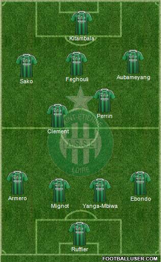 A.S. Saint-Etienne Formation 2012