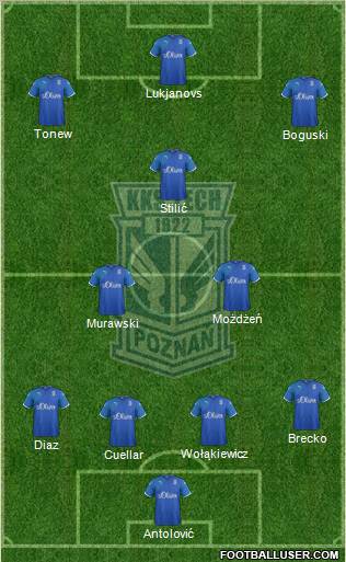 Lech Poznan Formation 2012