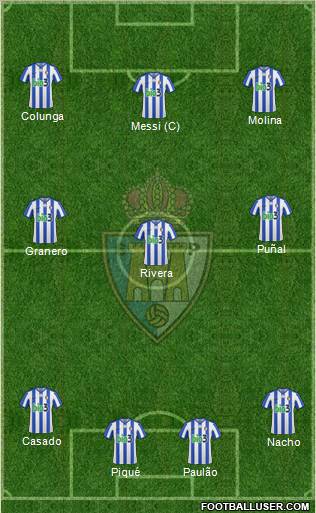 S.D. Ponferradina Formation 2012