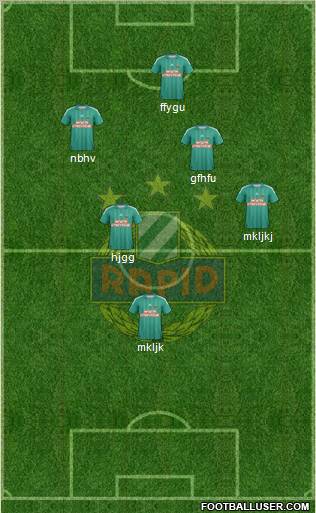 SK Rapid Wien Formation 2012