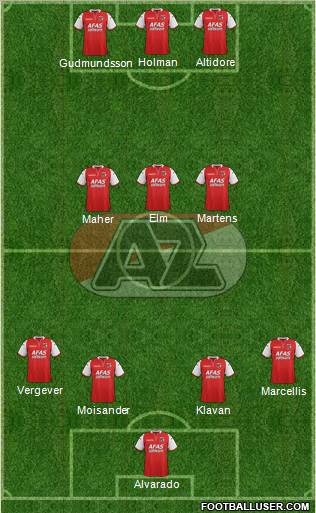 AZ Alkmaar Formation 2012