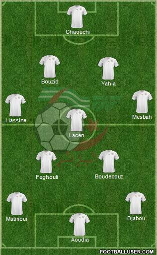 Algeria Formation 2012