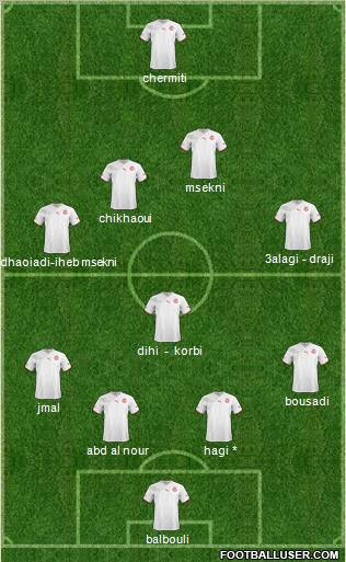 Tunisia Formation 2012