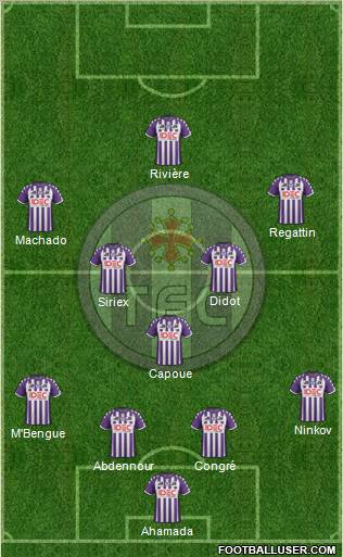 Toulouse Football Club Formation 2012