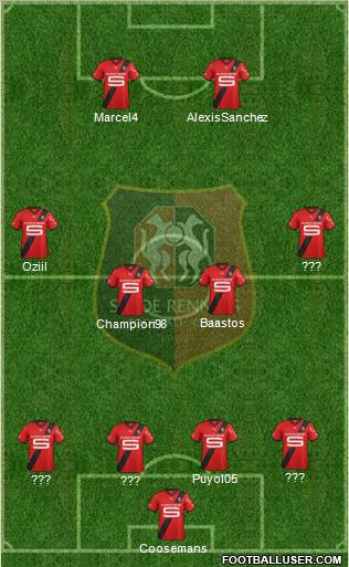 Stade Rennais Football Club Formation 2012