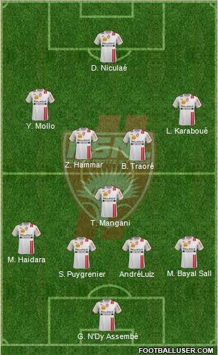 A.S. Nancy Lorraine Formation 2012