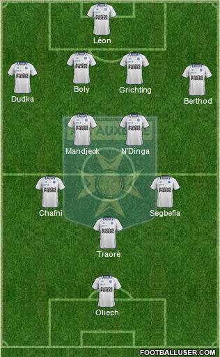 A.J. Auxerre Formation 2012