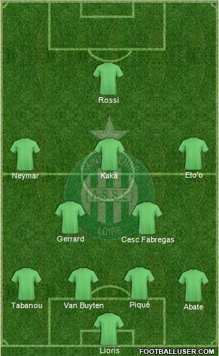 A.S. Saint-Etienne Formation 2012