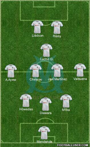 Olympique de Marseille Formation 2012