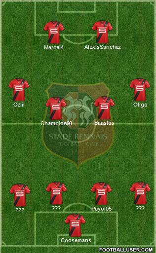 Stade Rennais Football Club Formation 2012