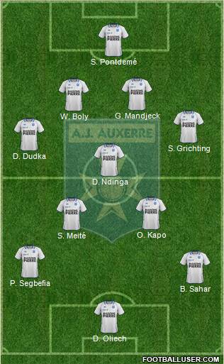 A.J. Auxerre Formation 2012