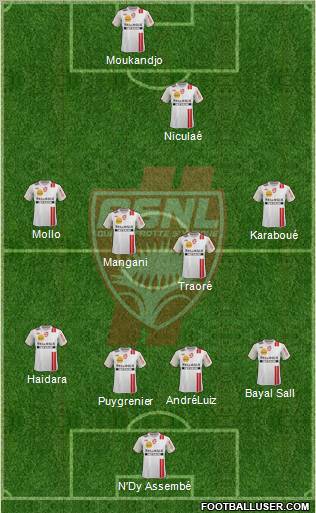 A.S. Nancy Lorraine Formation 2012