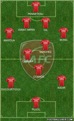 Valenciennes Football Club Formation 2012