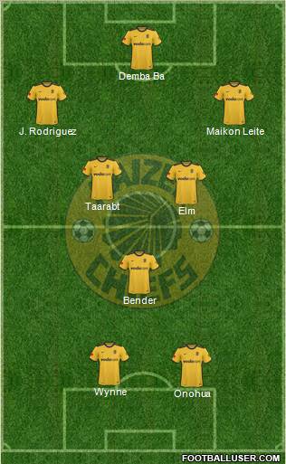 Kaizer Chiefs Formation 2012