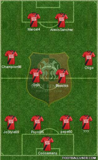 Stade Rennais Football Club Formation 2012