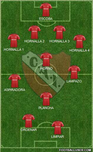 Independiente Formation 2012