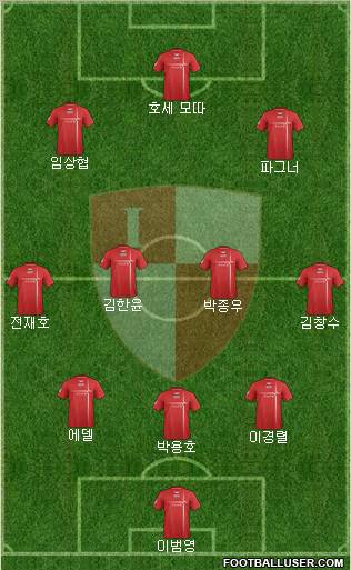 Busan I'PARK Formation 2012