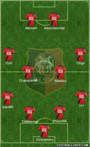 Stade Rennais Football Club Formation 2012