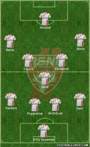 A.S. Nancy Lorraine Formation 2012