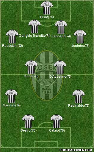 Siena Formation 2012