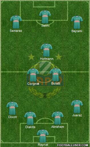 SK Rapid Wien Formation 2012