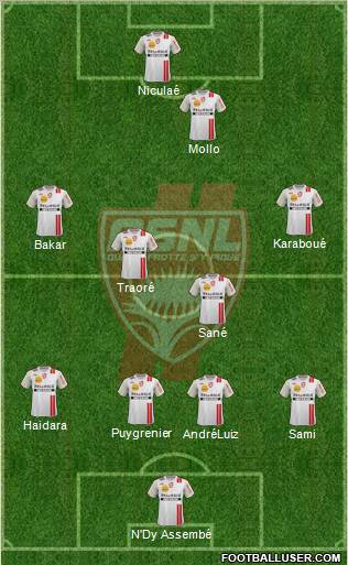 A.S. Nancy Lorraine Formation 2012