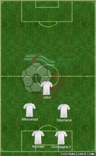 Algeria Formation 2012