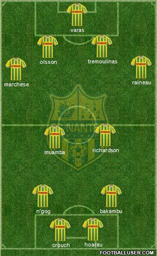 FC Nantes Formation 2012