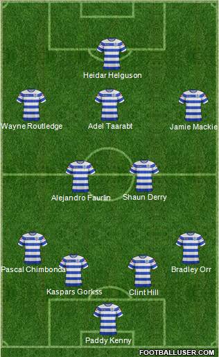 Queens Park Rangers Formation 2012