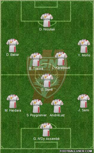 A.S. Nancy Lorraine Formation 2012